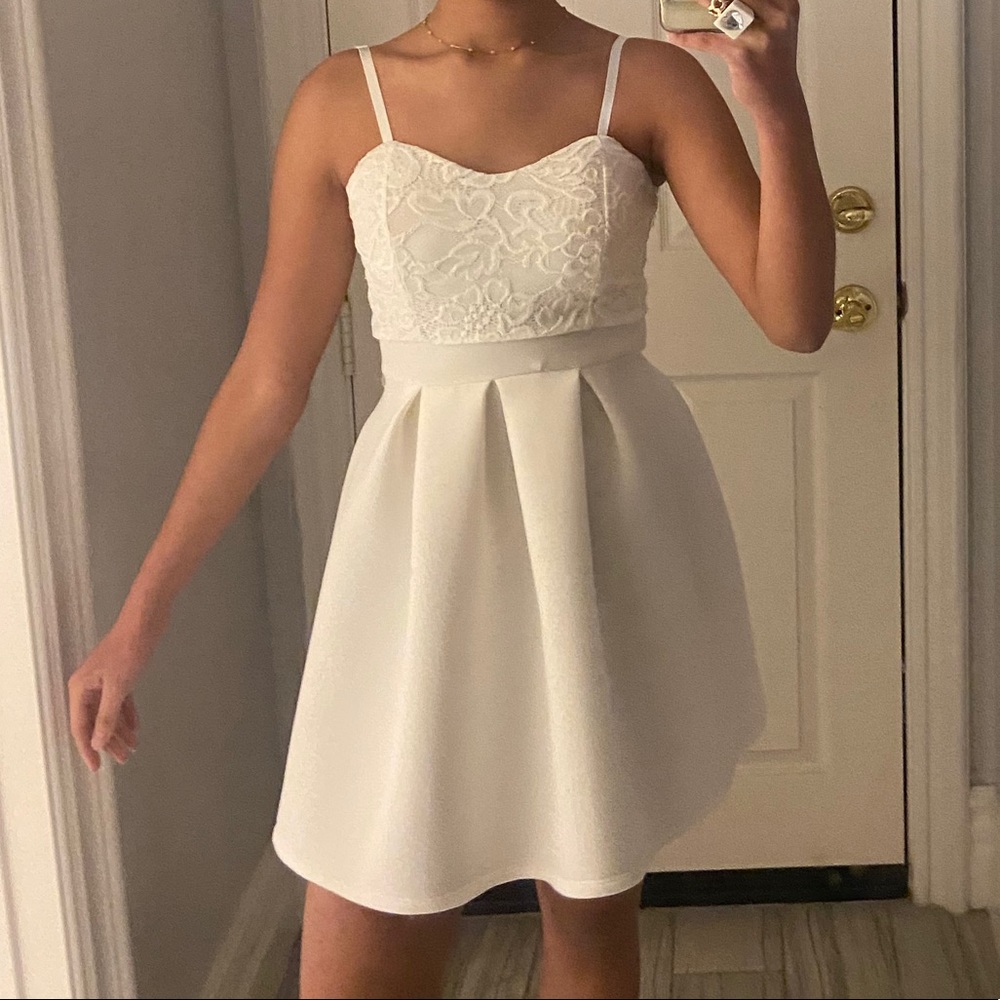 White dress